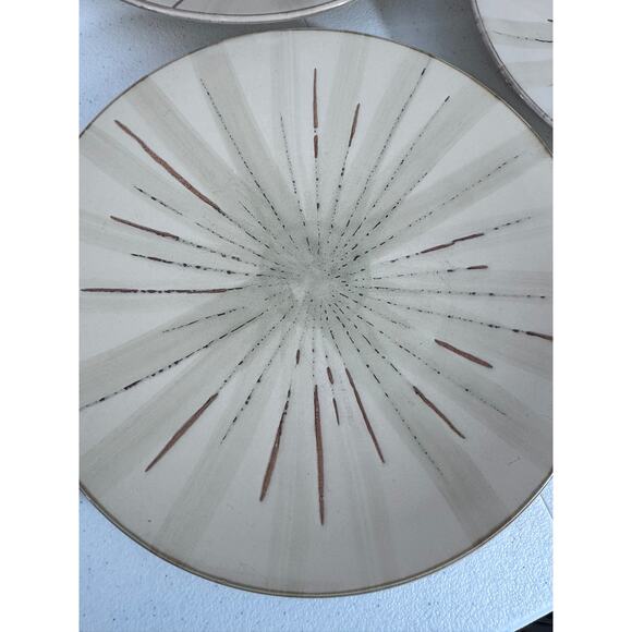 "PIER ONE" Set of 3 dinner plates STONE WEAR "SANCTUARY" SCRATCHES!! - Picture 7 of 8